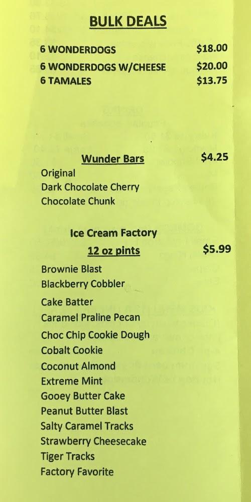 "The Original" Wonderdog - East Peoria Menu image 4